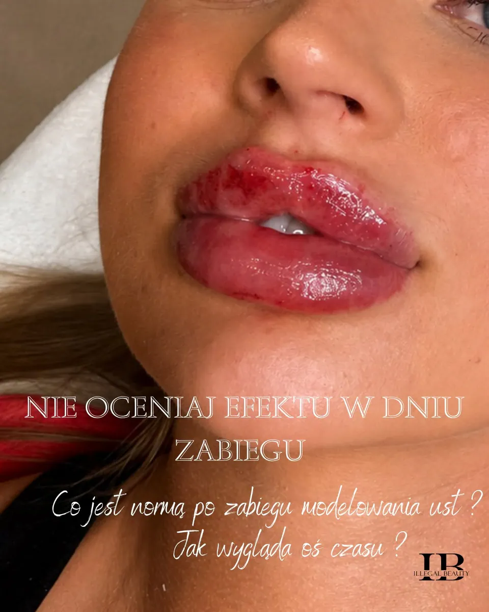 Spuchnięte usta po modelowaniu? Bez paniki!